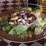 Caesar Salad With Marinated Broiled Chicken Breast