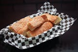 Garlic Bread with Meat Sauce