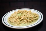 Spaghetti with Pesto Sauce