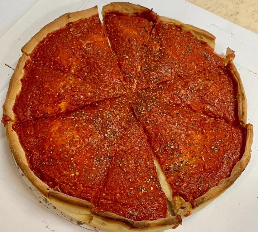 Stuffed Cheese Pizza