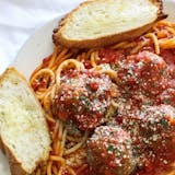 Pasta with Homemade Meatballs