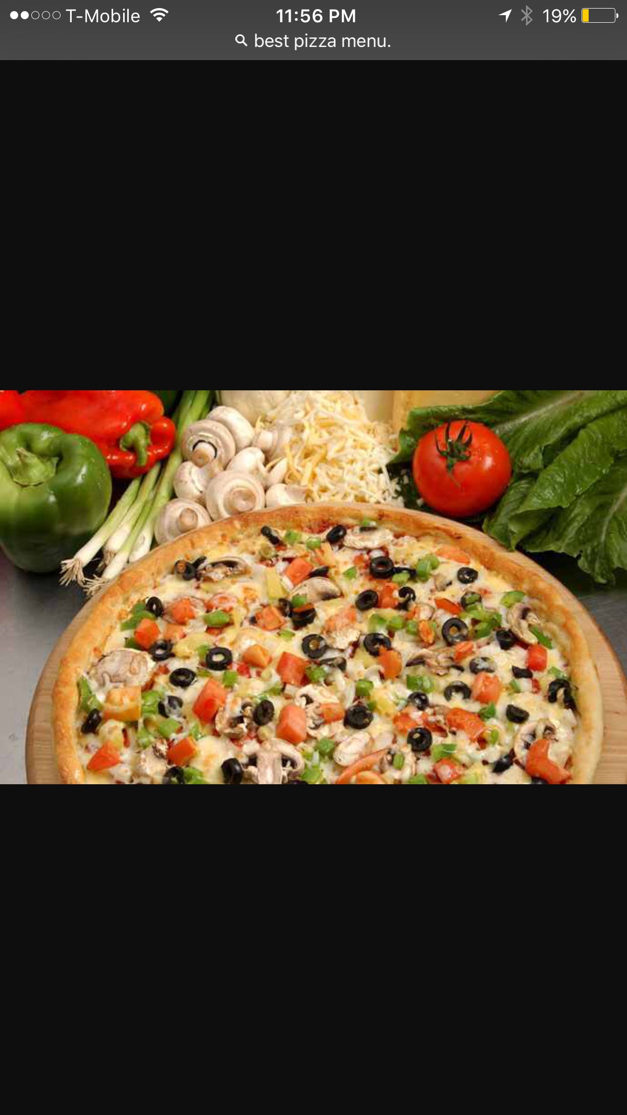 Vegetarian Pizza 