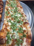 Chicken Broccoli Flatbread Pizza