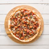 Pepperoni Sausage Mushroom Pizza