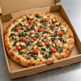 CHICKEN ALFREDO PIZZA