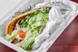 Lamb Gyro On Pita with Feta