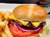 Breakfast Burger w/ French Fries