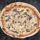 Ham, Mushrooms & Artichokes Pizza