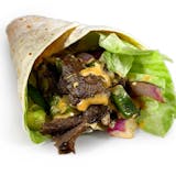 Grilled Philly Cheesesteak Wrap