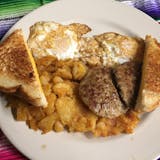 2 EGGS ANY STYLE WITH SAUSAGE BREAKFAST