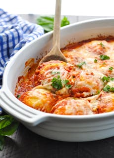 Baked Cheese Raviolli Dinner