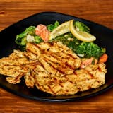 GRILLED CHICKEN WITH BROCCOLI
