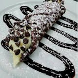CANNOLI W/CHOCOLATE TOPPING