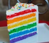 Rainbow layer Cake