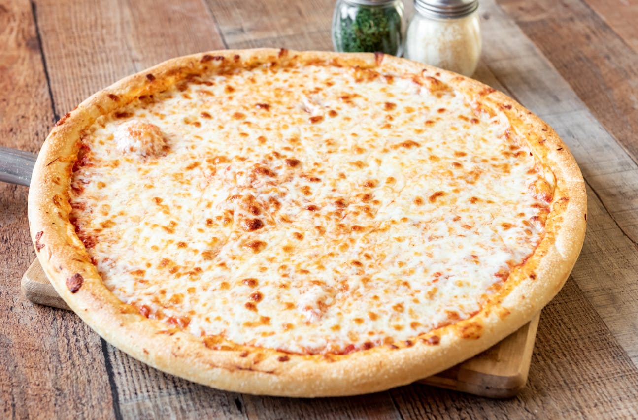 Plain Cheese Pan Pizza