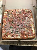 Sicilian Tomato Basil Pizza.
