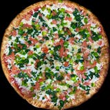 Artistic Pizza's Fresh Vegetable Pizza