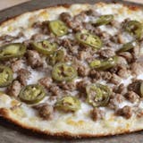 Meat & Peppers Pizza
