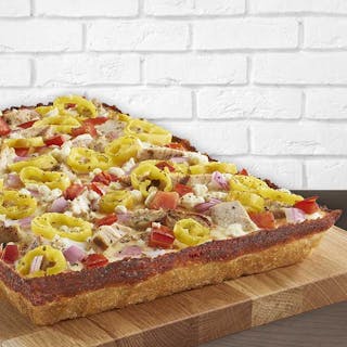 Chicken Mediterranean Pizza