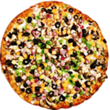 Curry Veggie Delight Pizza