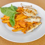 7. Penne Alla Vodka with Grilled Chicken Lunch