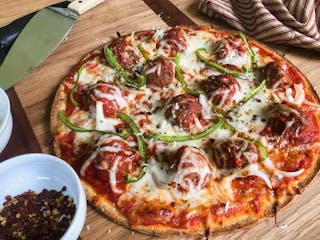 Meatballs Pizza