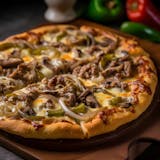 Philly Cheesesteak Pizza