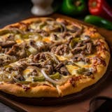 Philly Cheesesteak Pizza