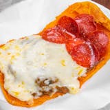 Beef Patty with Cheese & Pepperoni