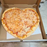 Heart shaped pizza ❤️