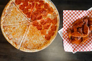 XL Cheese Pizza & 20 Wings