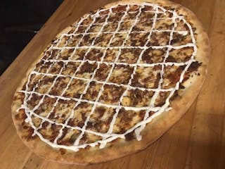 Chicken Bacon Ranch Pizza