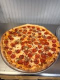 #13 Meat Lovers Red Pizza