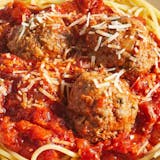 Meatballs in Sauce & Cheese