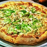 Green Pepper Pizza