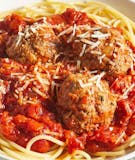 Meatballs in Sauce & Cheese