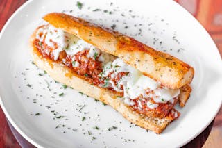 Meatball Parmigiana Sub