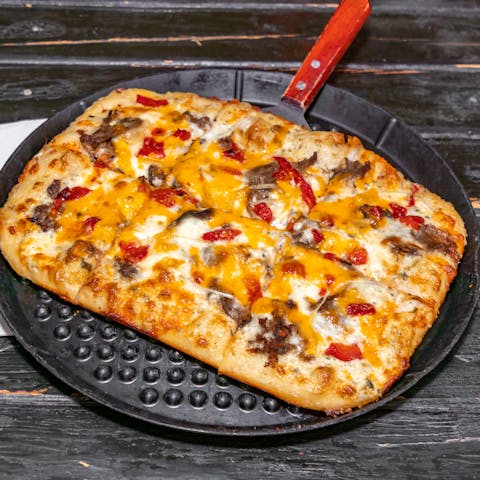 Naked City Pizza Paradise Menu: Las Vegas, NV Pizza Delivery - Order for  Pickup | Slice