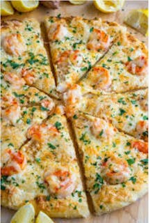 1. Shrimp Pizza