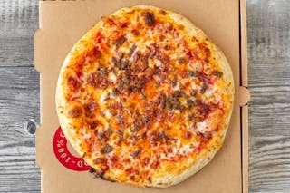 Bacon Cheeseburger Pizza