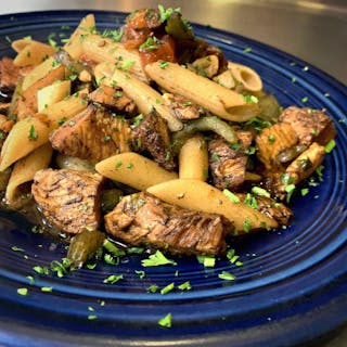 Pasta with Grilled Chicken