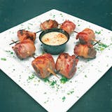 Bacon Wrapped Steak Skewers