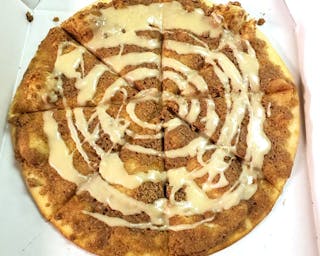 Cinnamon Roll Pizza