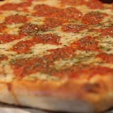 Sicilian Brooklyn Style Pan Pizza Slice