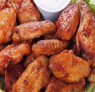 Whole Wings with Fries