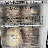 Italian Sausage Frozen Pizza