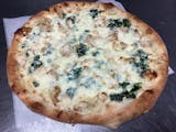 Spinach Alfredo Pizza