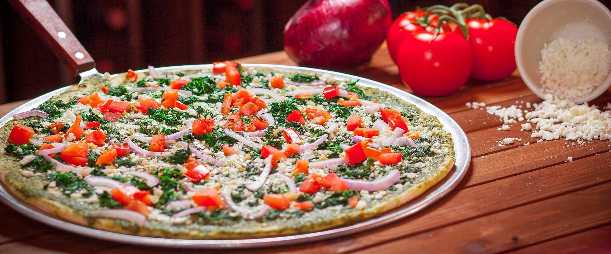 Spinach Pizza
