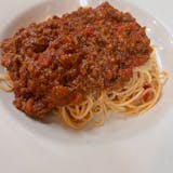 Pasta with Meat Sauce Lunch