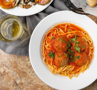Linguini & Meatballs
